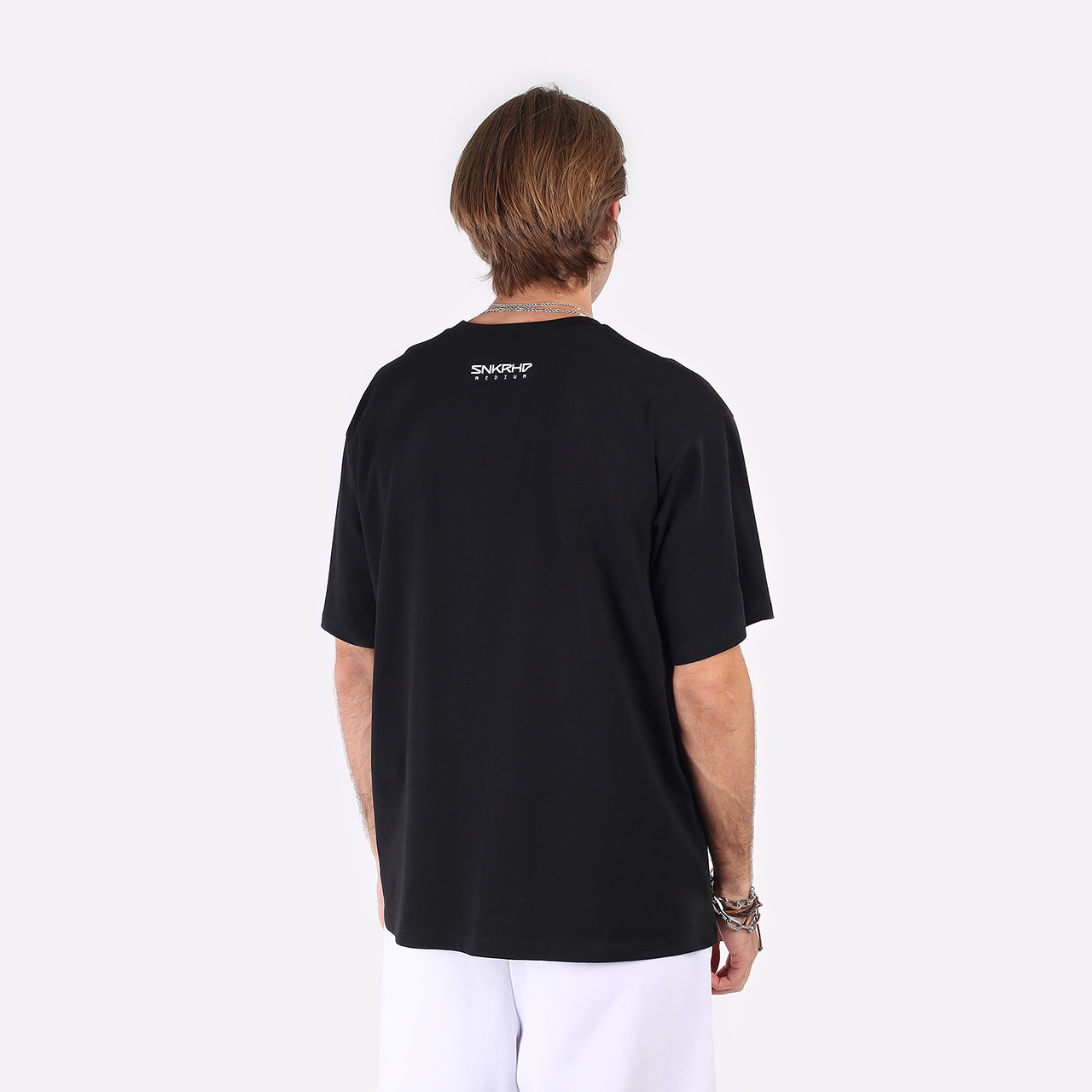 мужская черная футболка Sneakerhead Tee SNKRHD-black - цена, описание, фото 4